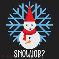 Snow Job Funny Snowman Beanie thumb 2