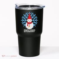 Snow Job Funny Snowman Tumbler thumb 0
