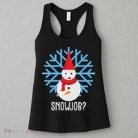 Snow Job Funny Snowman Women's Tank Top thumb 3