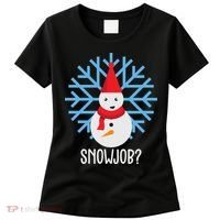 Snow Job Funny Snowman Women's T-Shirt thumb 0