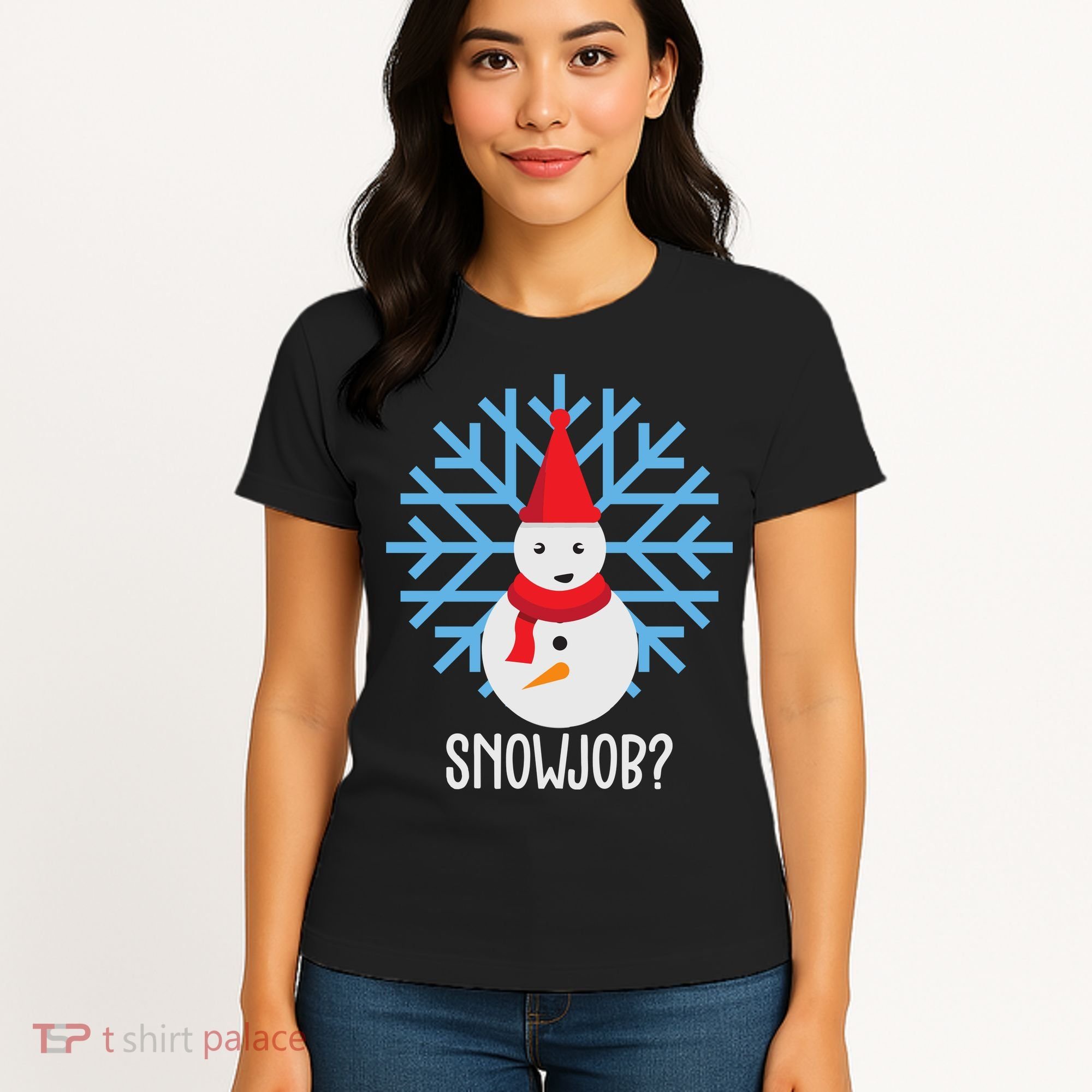 Snow Job Funny Snowman Women's T-Shirt