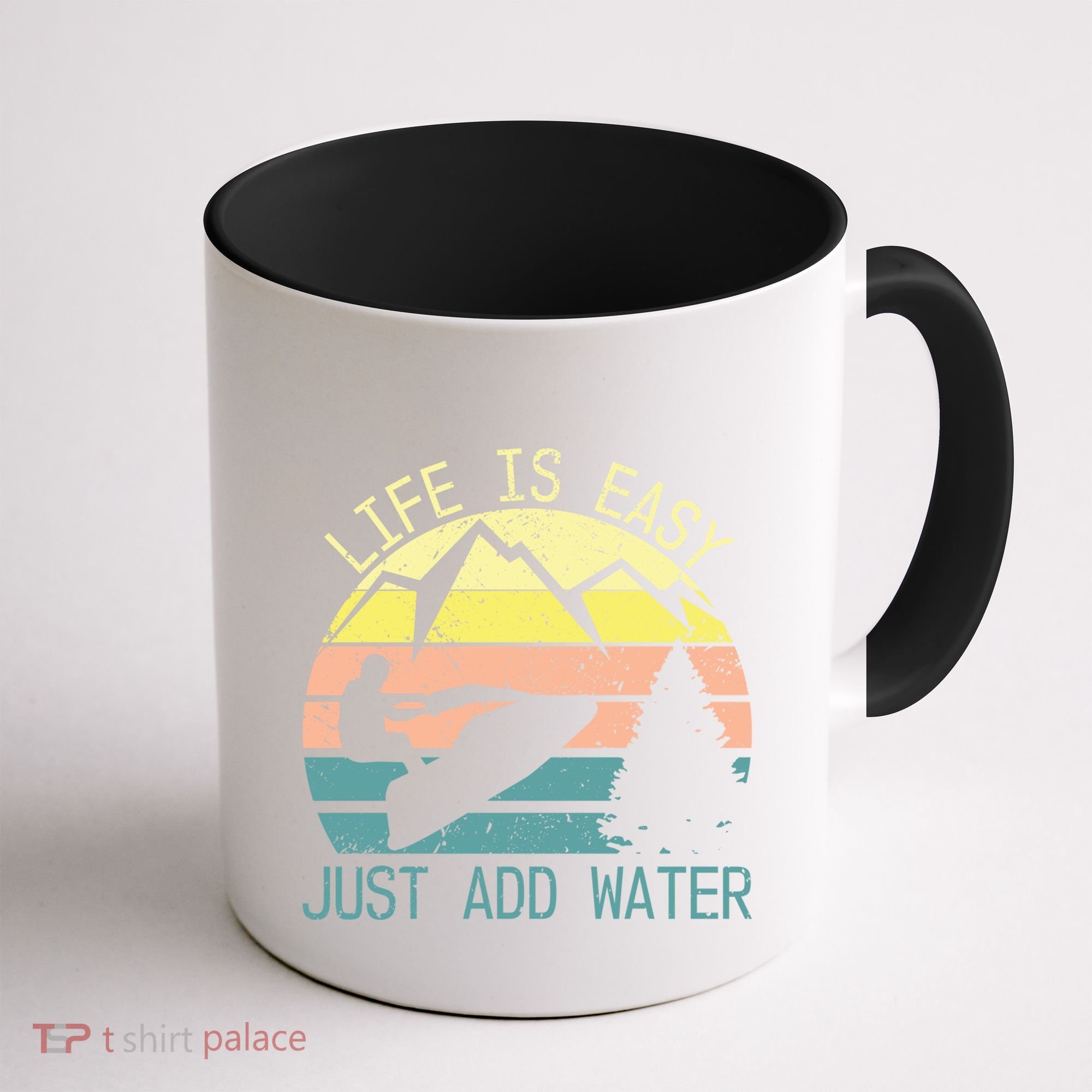 Sports Jetski Funny Cool Jet Ski Life Is Easy Just Add Water Cool Gift Coffee Mug
