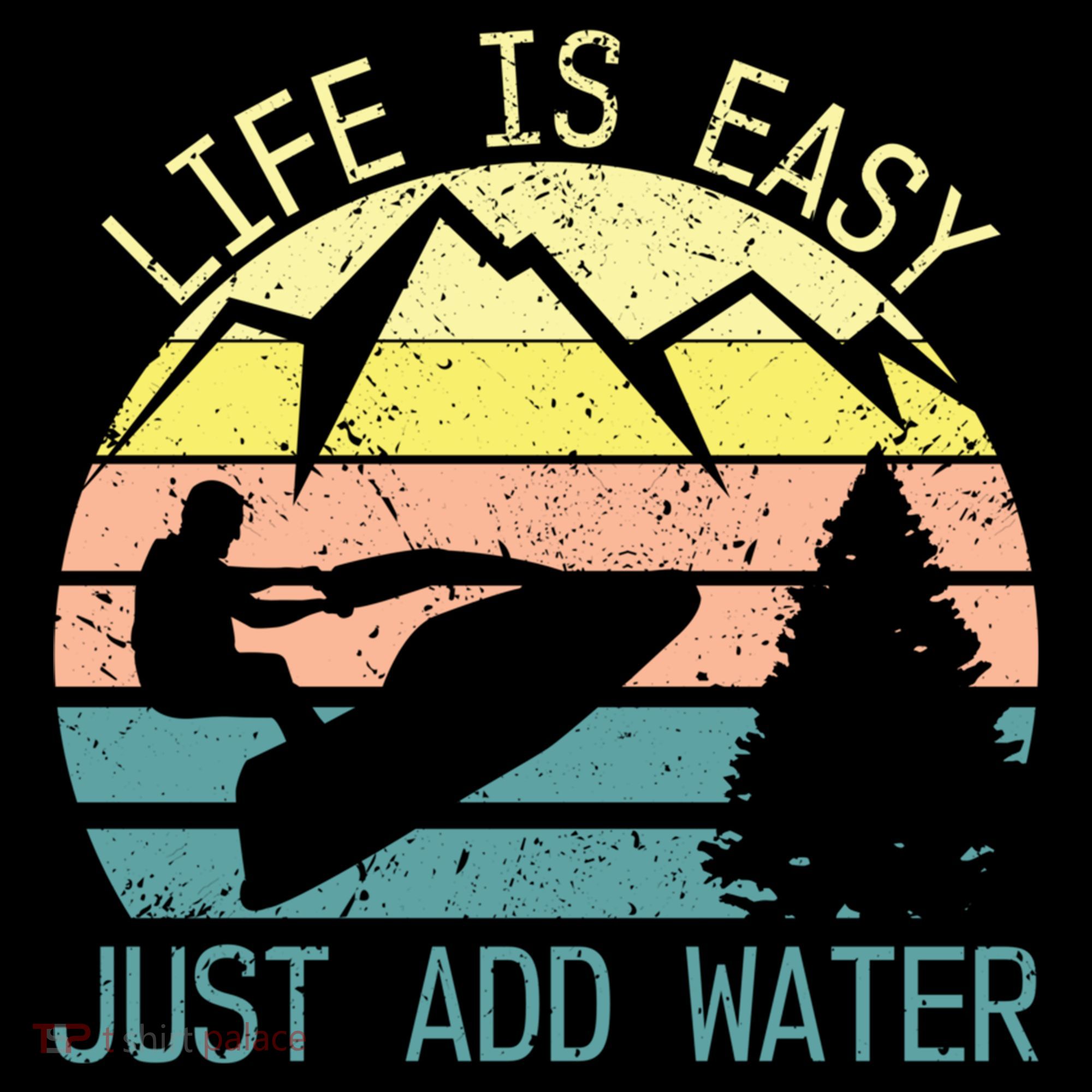 Sports Jetski Funny Cool Jet Ski Life Is Easy Just Add Water Cool Gift Coffee Mug