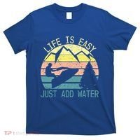 Sports Jetski Funny Cool Jet Ski Life Is Easy Just Add Water Cool Gift T-Shirt thumb 0