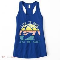 Sports Jetski Funny Cool Jet Ski Life Is Easy Just Add Water Cool Gift Women's Tank Top thumb 0