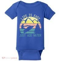 Sports Jetski Funny Cool Jet Ski Life Is Easy Just Add Water Cool Gift Baby Bodysuit thumb 0