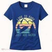 Sports Jetski Funny Cool Jet Ski Life Is Easy Just Add Water Cool Gift Women's T-Shirt thumb 0