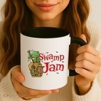 Swamp Jam Gator Musician Coffee Mug thumb 3