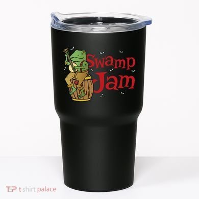 Swamp Jam Gator Musician Tumbler