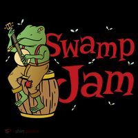 Swamp Jam Gator Musician Ornament thumb 1