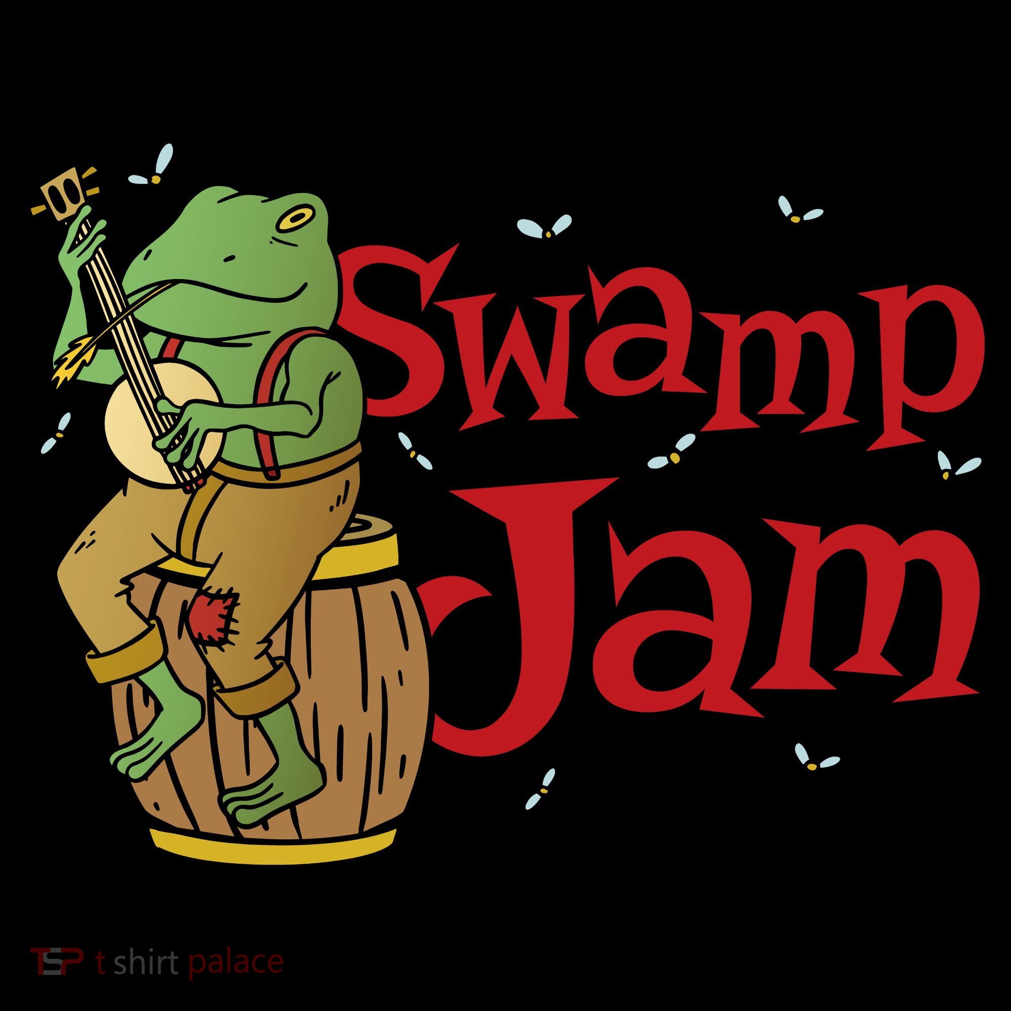 Swamp Jam Gator Musician Ornament