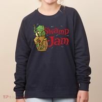 Swamp Jam Gator Musician Women's Sweatshirt thumb 0