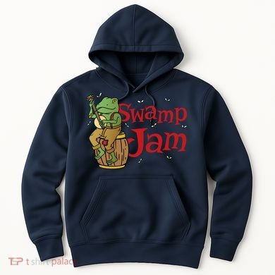 Swamp Jam Gator Musician Hoodie