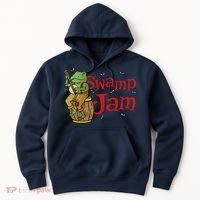 Swamp Jam Gator Musician Hoodie thumb 0