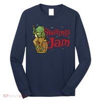 Swamp Jam Gator Musician Long Sleeve Shirt thumb 0