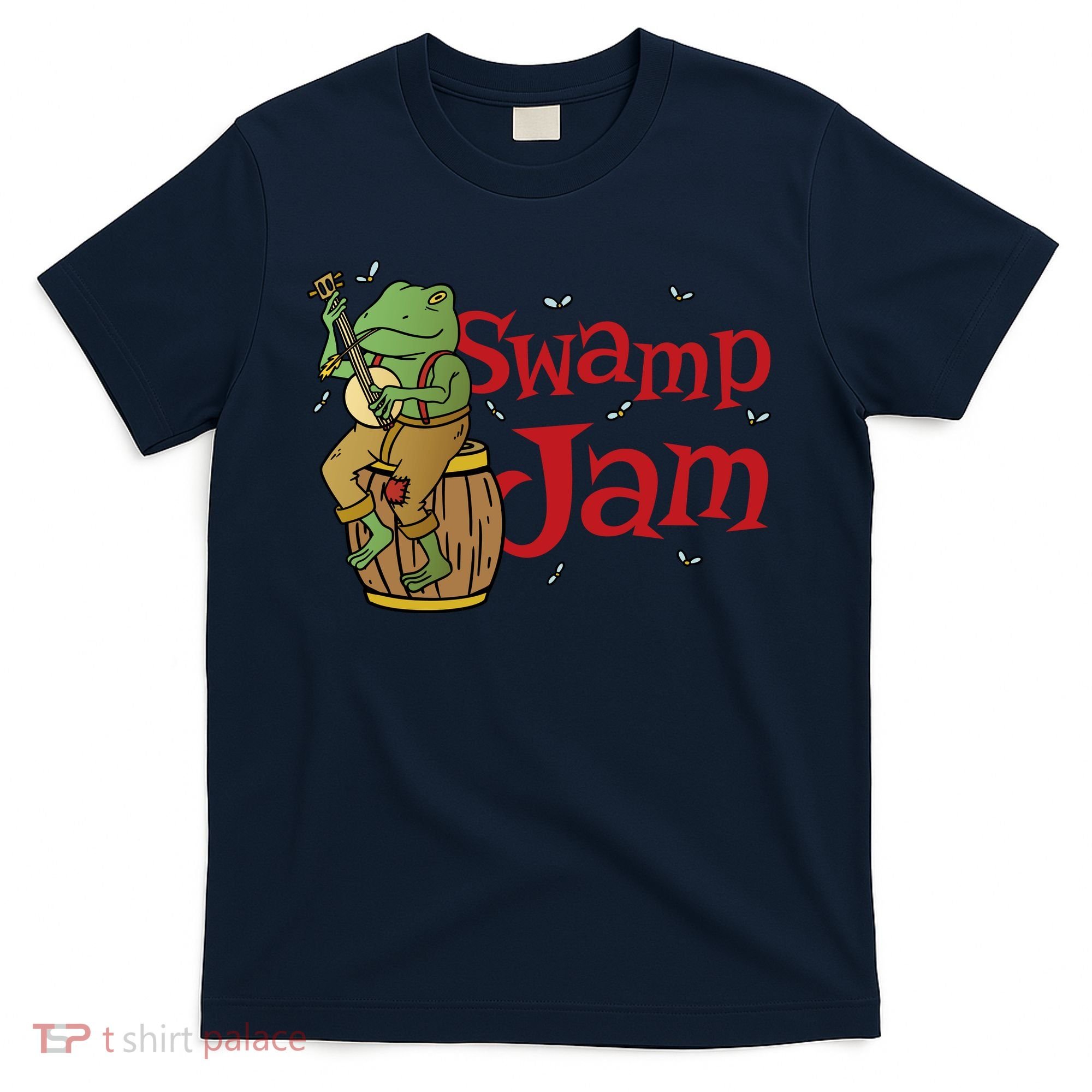 Swamp Jam Gator Musician T-Shirt