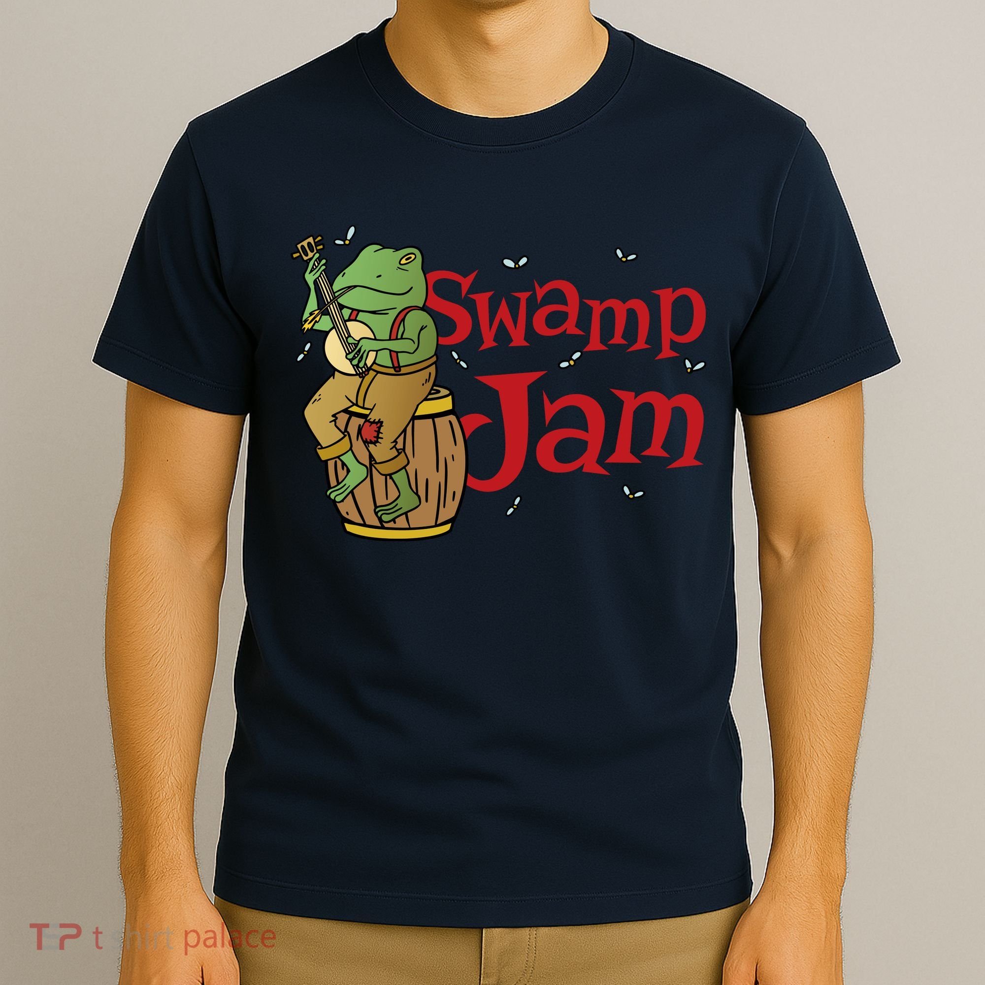 Swamp Jam Gator Musician T-Shirt