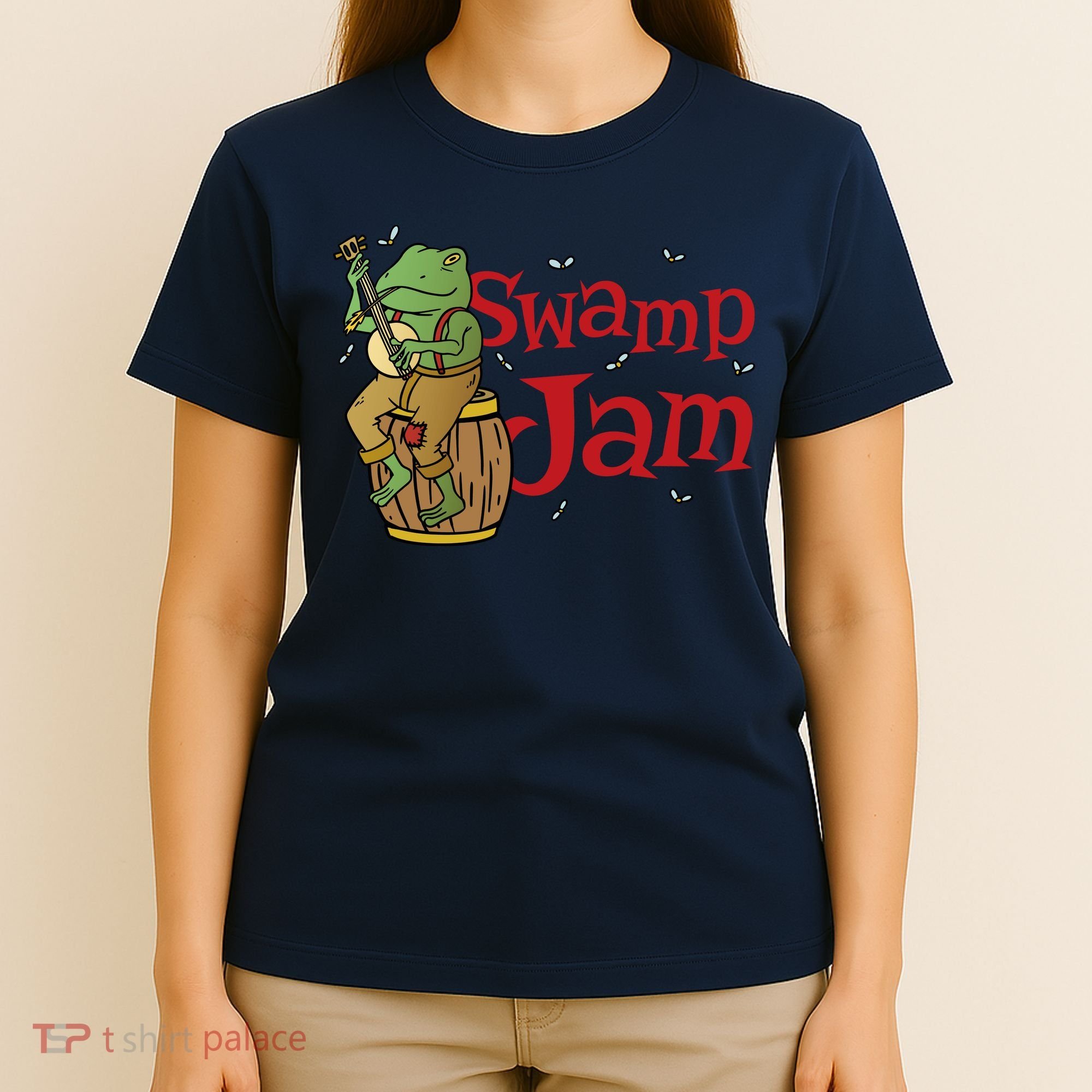 Swamp Jam Gator Musician T-Shirt