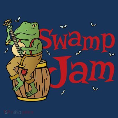 Swamp Jam Gator Musician Bucket Hat