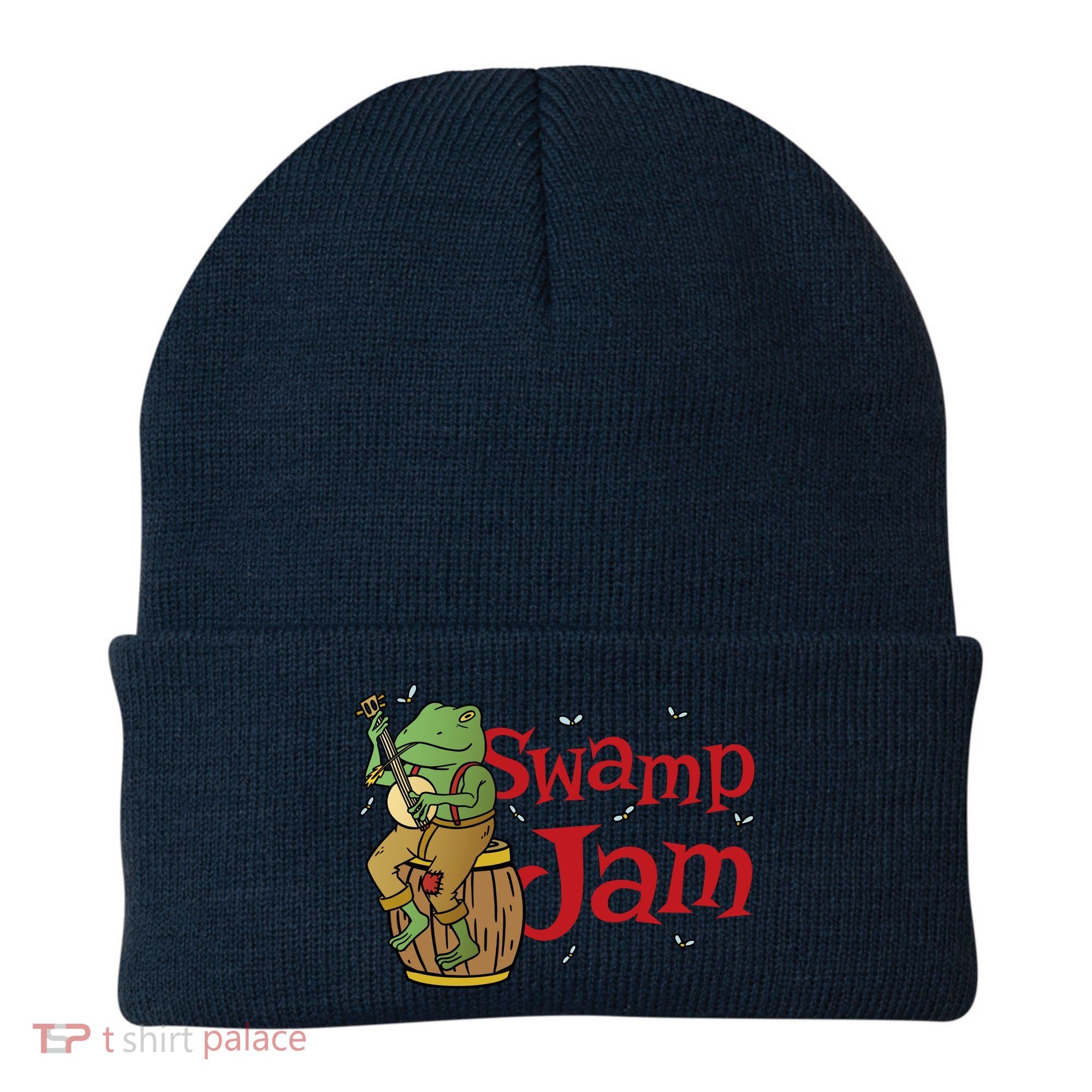 Swamp Jam Gator Musician Beanie