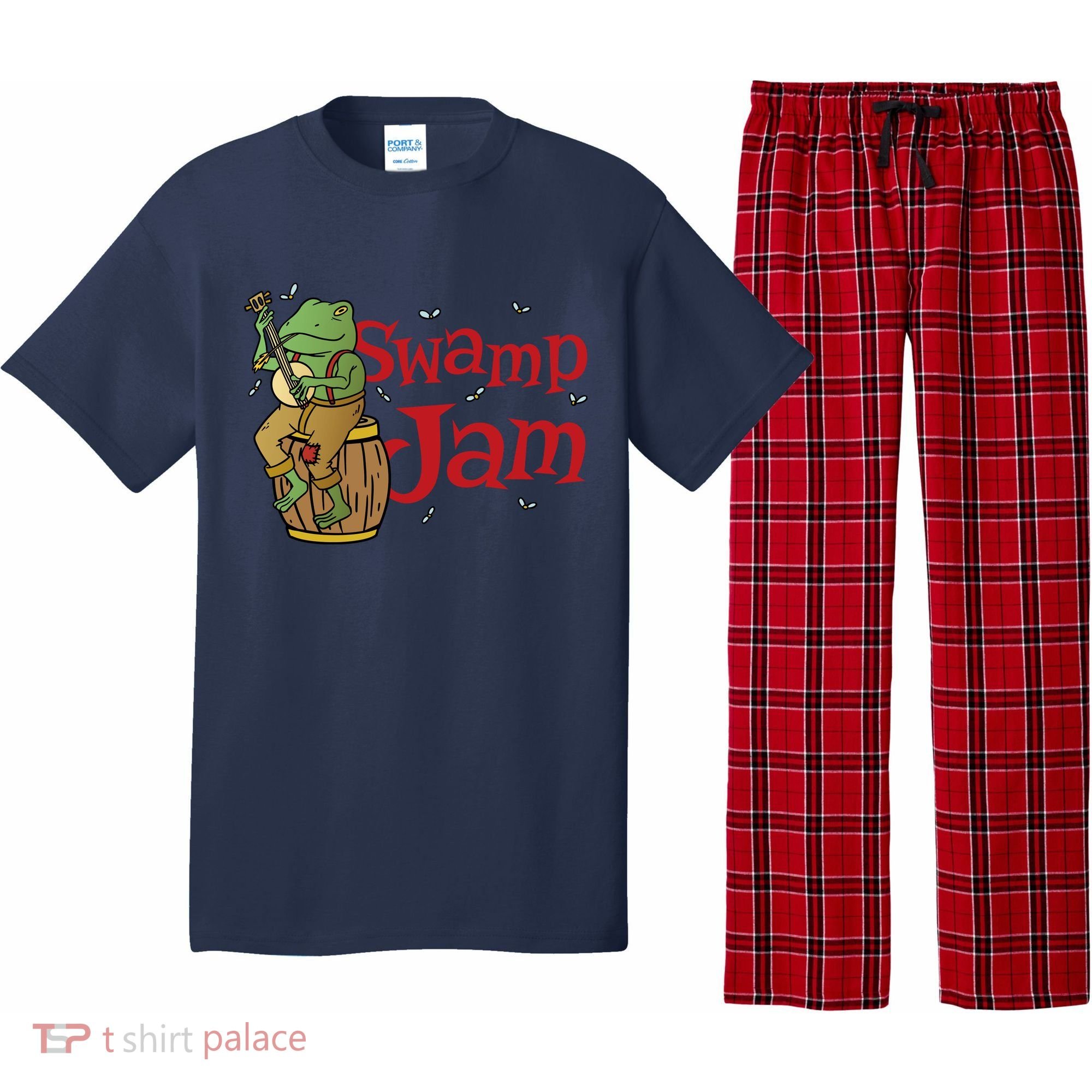 Swamp Jam Gator Musician Pajama Set