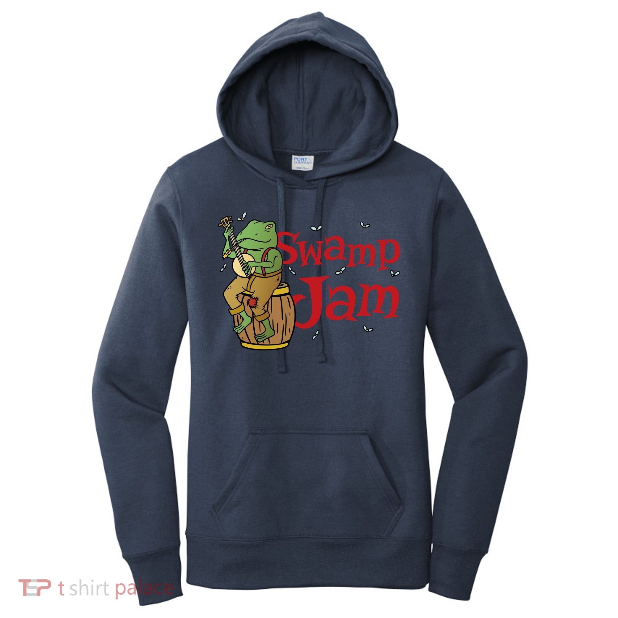 Swamp Jam Gator Musician Women's Hoodie