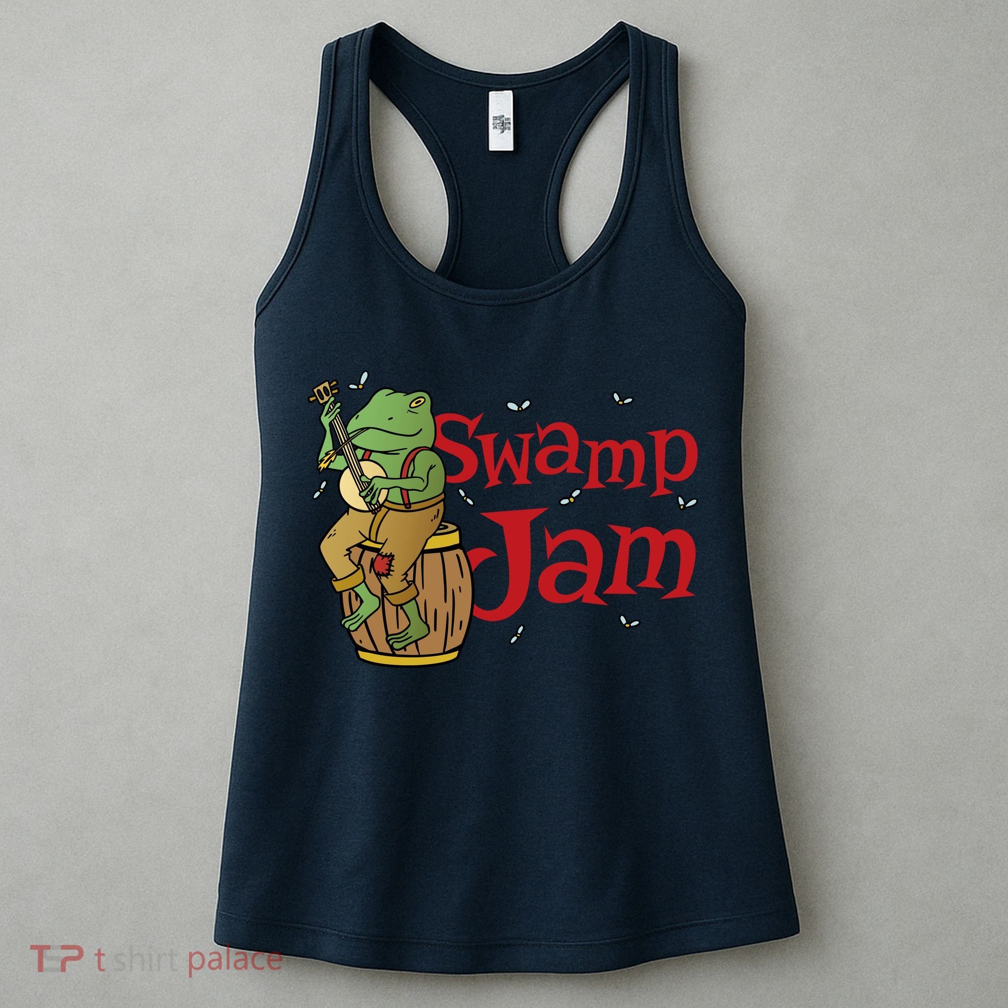 Swamp Jam Gator Musician Women's Tank Top