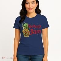 Swamp Jam Gator Musician Women's T-Shirt thumb 4