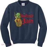 Swamp Jam Gator Musician Kids Sweatshirt thumb 0