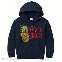 Swamp Jam Gator Musician Kids Hoodie thumb 0