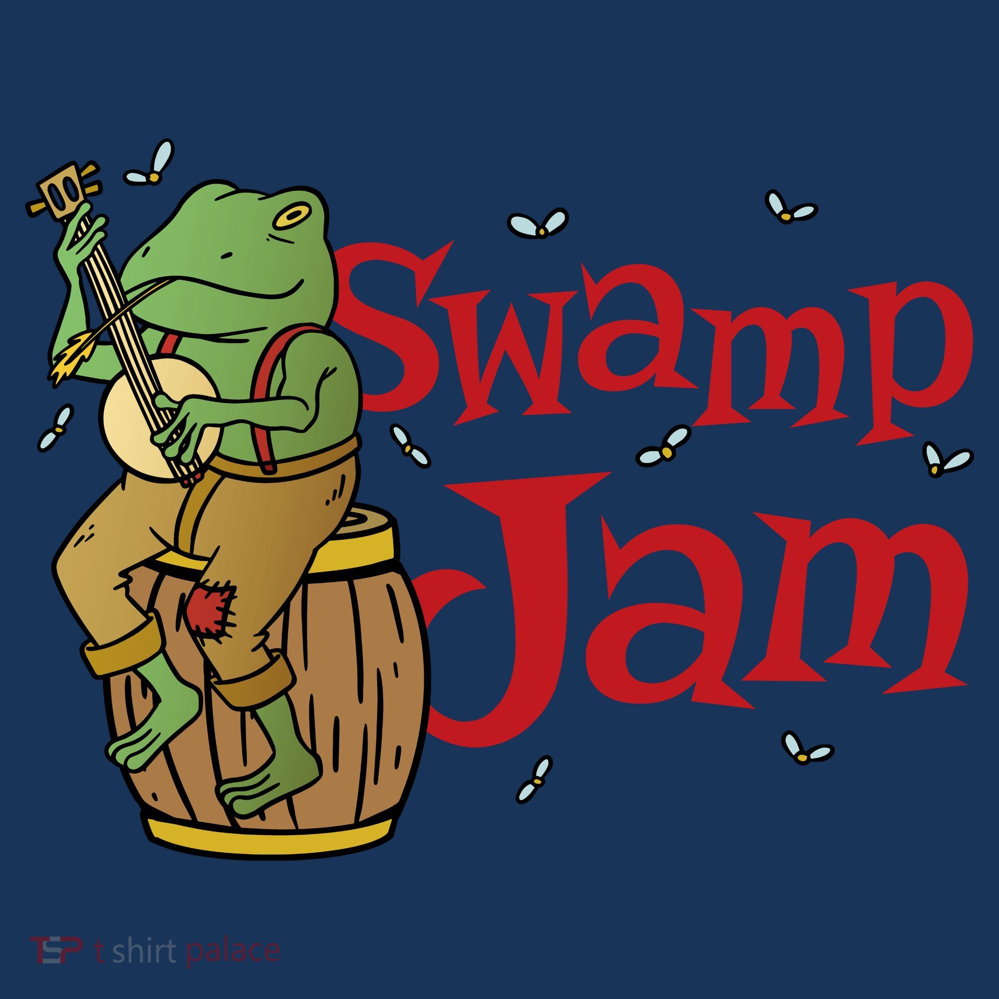 Swamp Jam Gator Musician Kids Long Sleeve Shirt