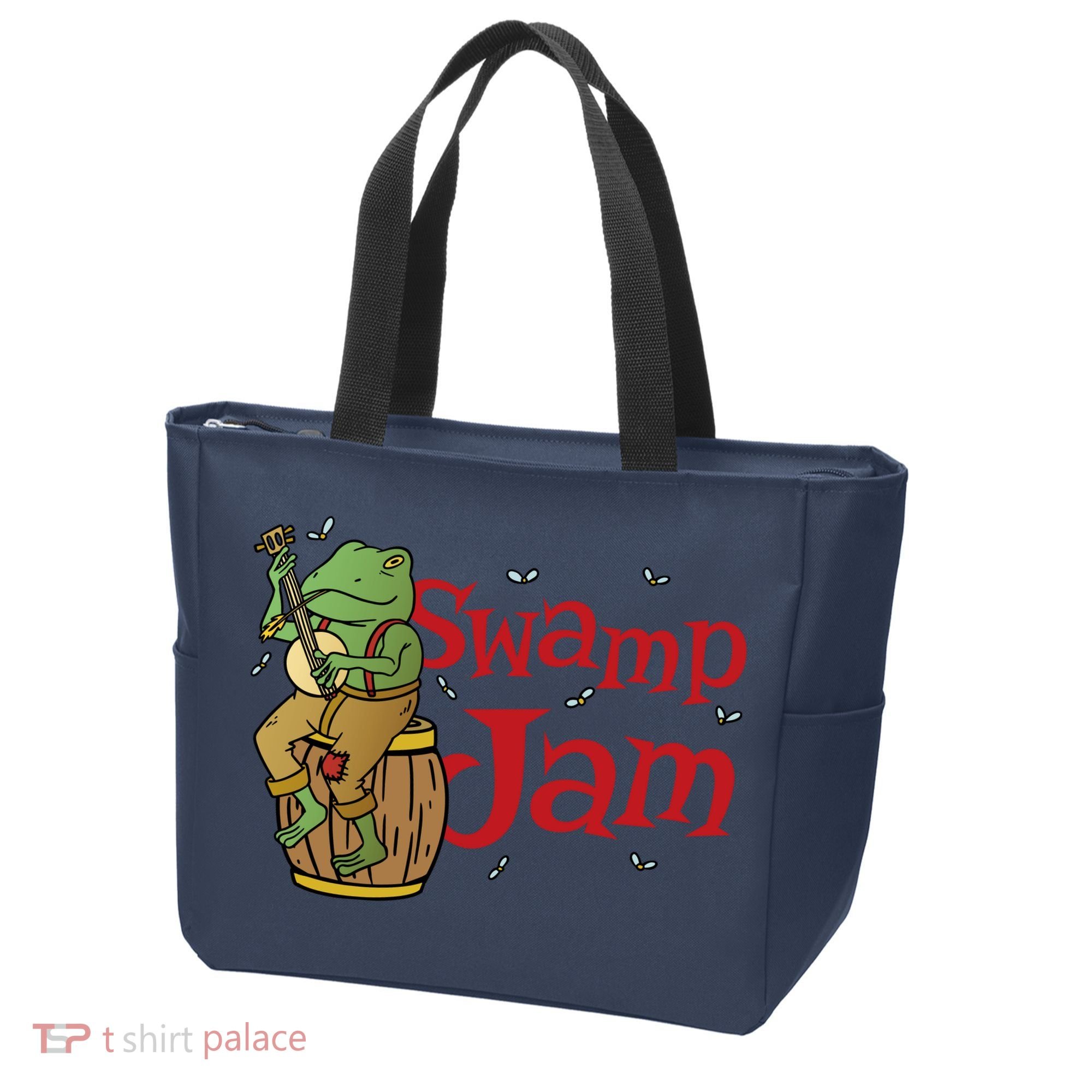 Swamp Jam Gator Musician Tote Bag