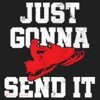 Snowmobile Just Gonna Send It Funny Freestyle Motor Sled Tumbler thumb 3
