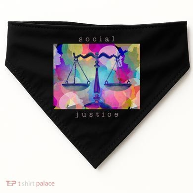 Social Justice Gift USA-Made Doggie Bandana
