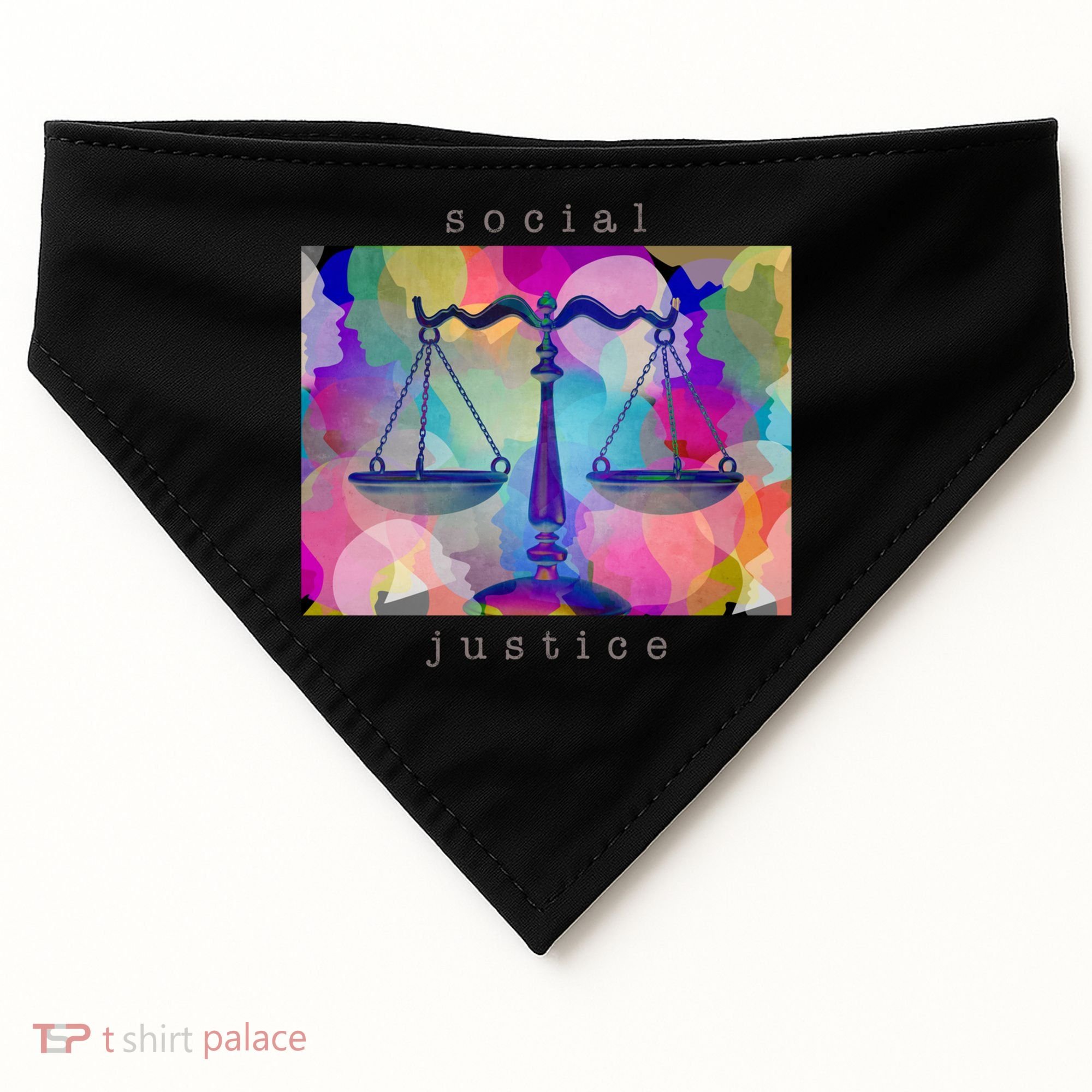 Social Justice Gift USA-Made Doggie Bandana