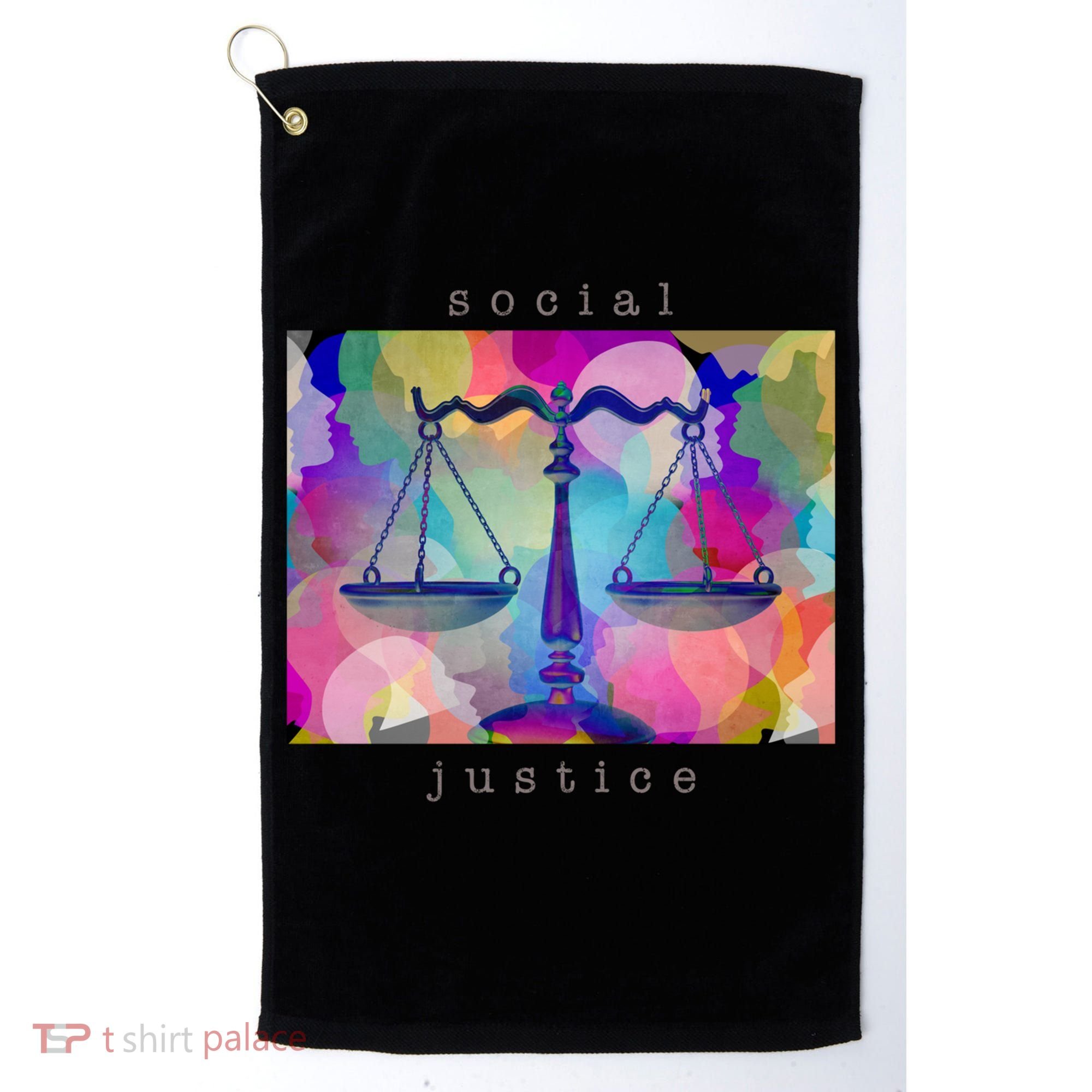 Social Justice Gift Golf Towel
