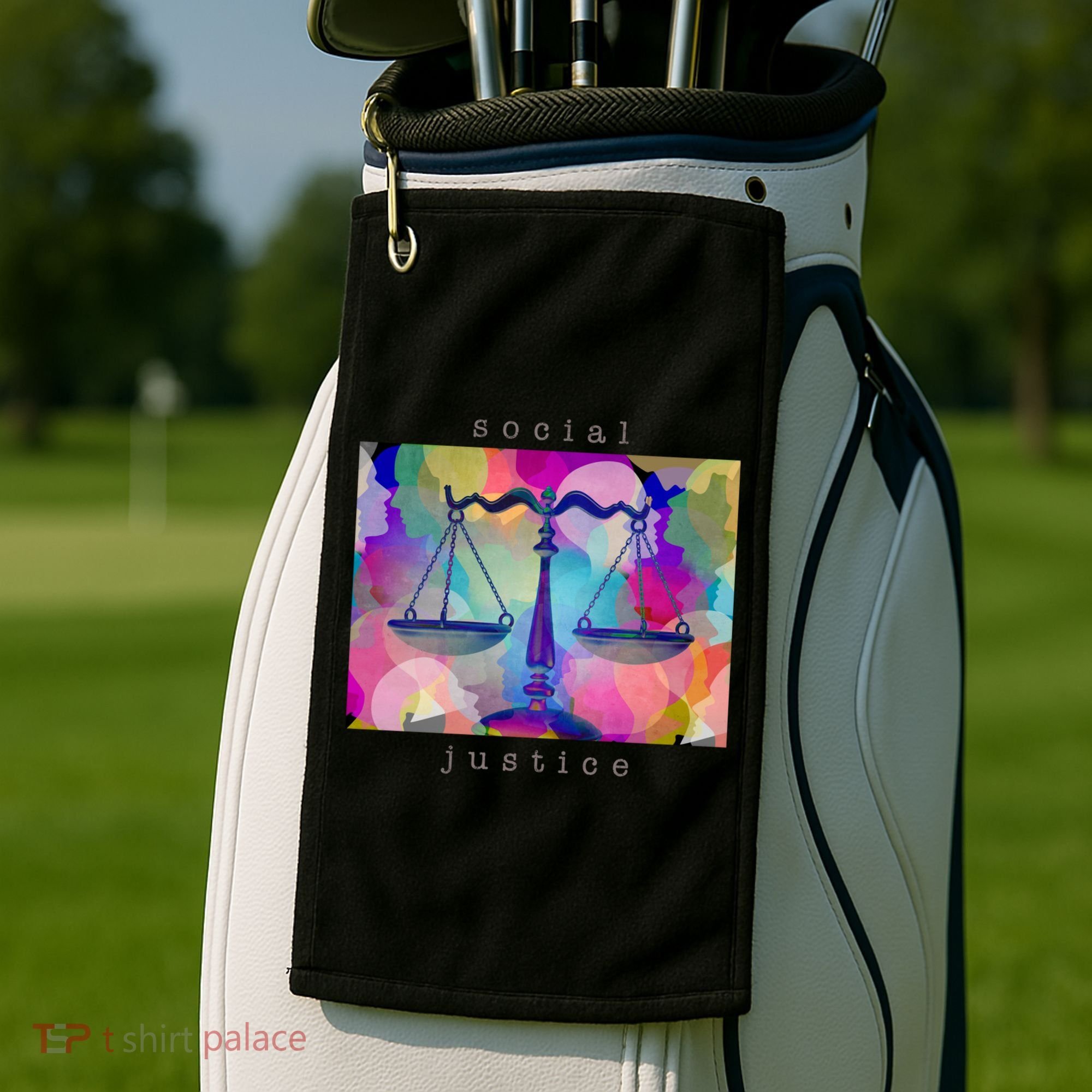 Social Justice Gift Golf Towel