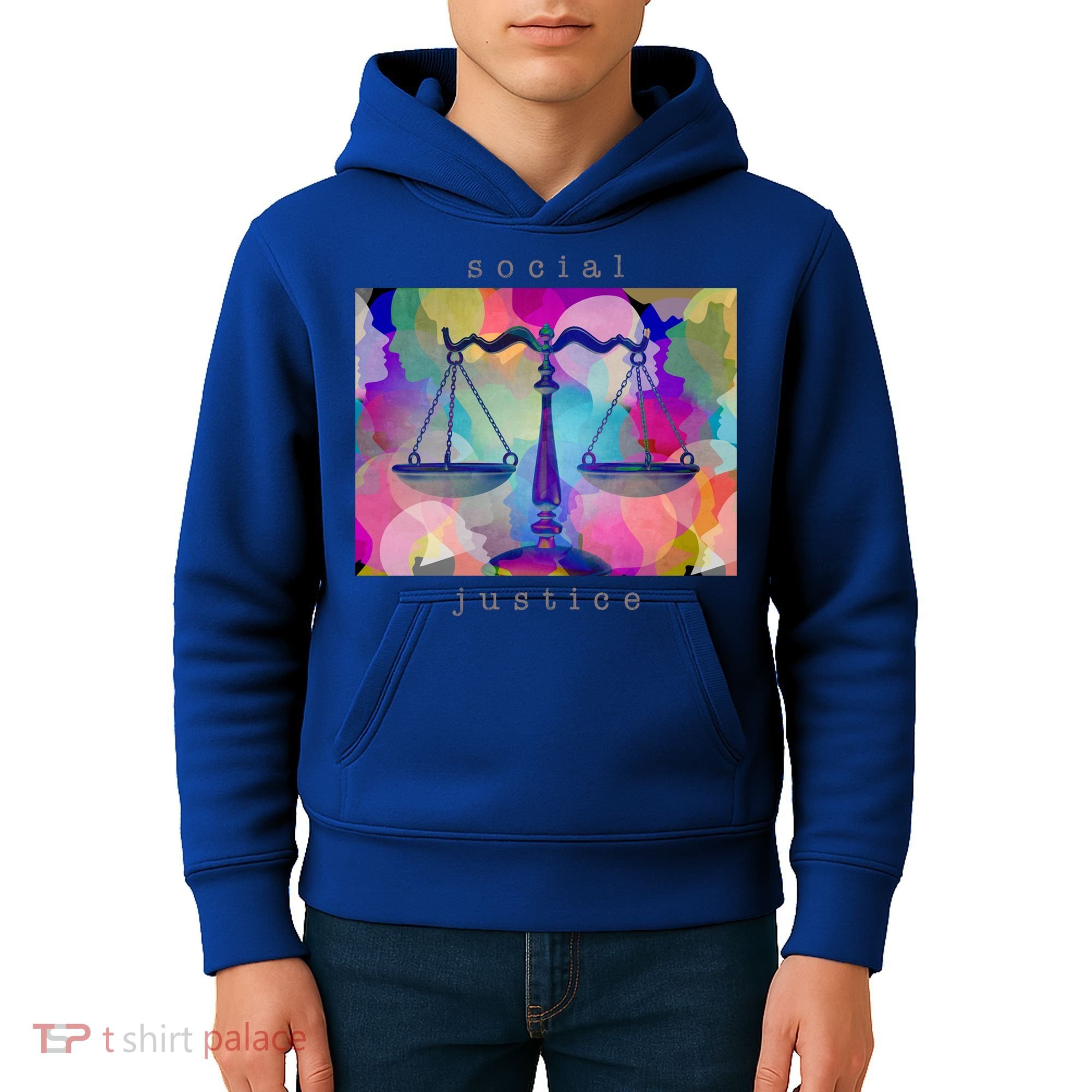 Social Justice Gift Kids Hoodie