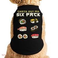 Sushi Japanese Gym Doggie Tank thumb 0
