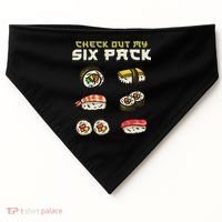 Sushi Japanese Gym USA-Made Doggie Bandana thumb 0