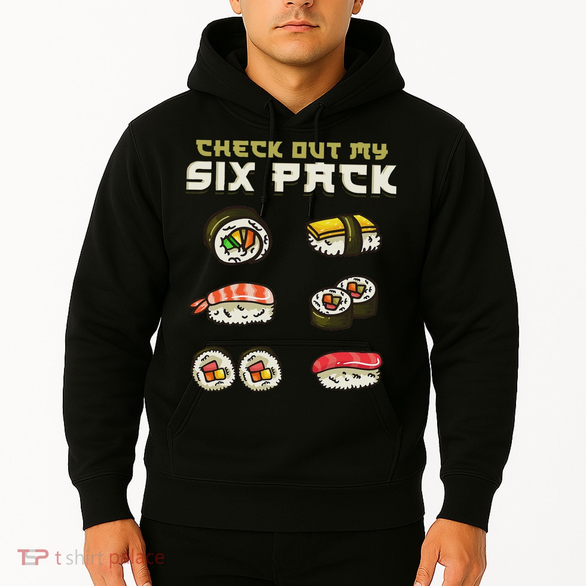 Sushi Japanese Gym Hoodie