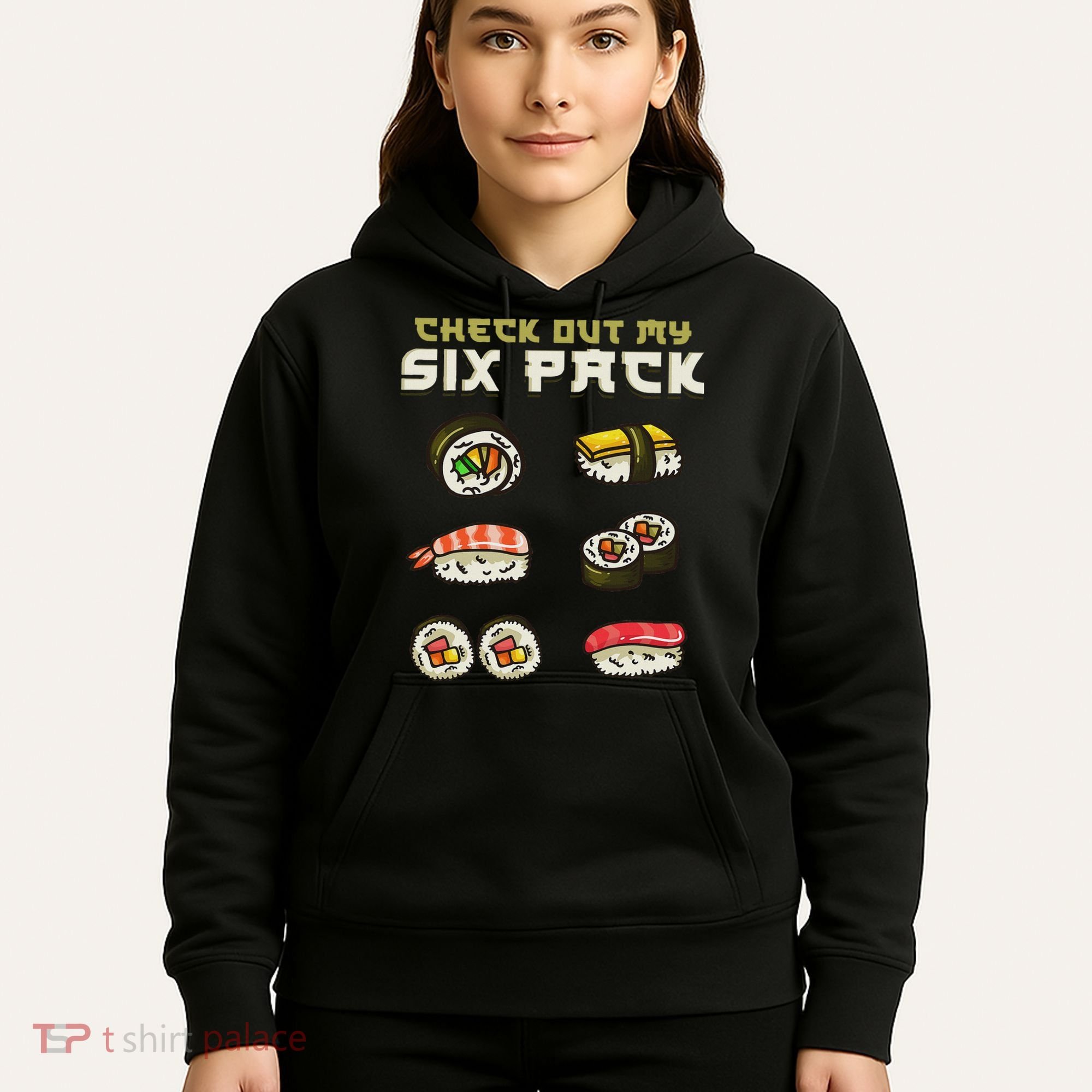 Sushi Japanese Gym Hoodie