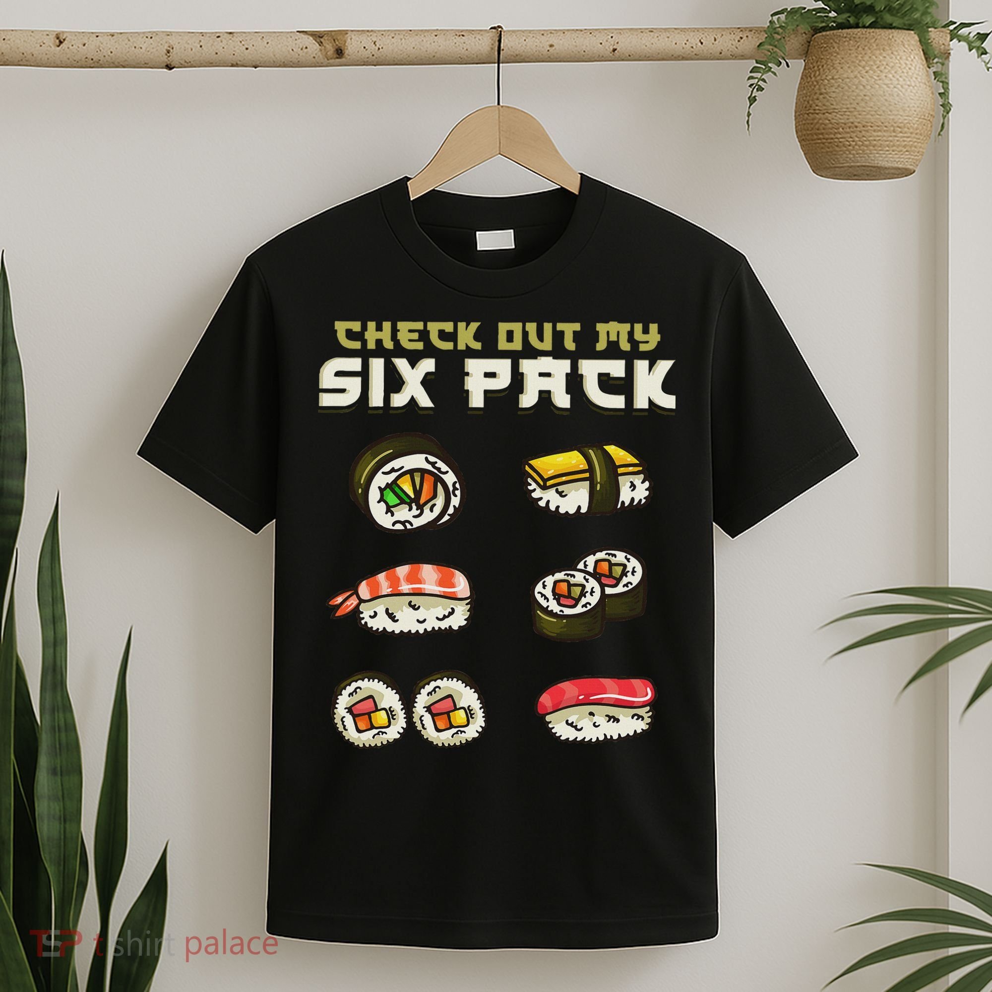 Sushi Japanese Gym T-Shirt