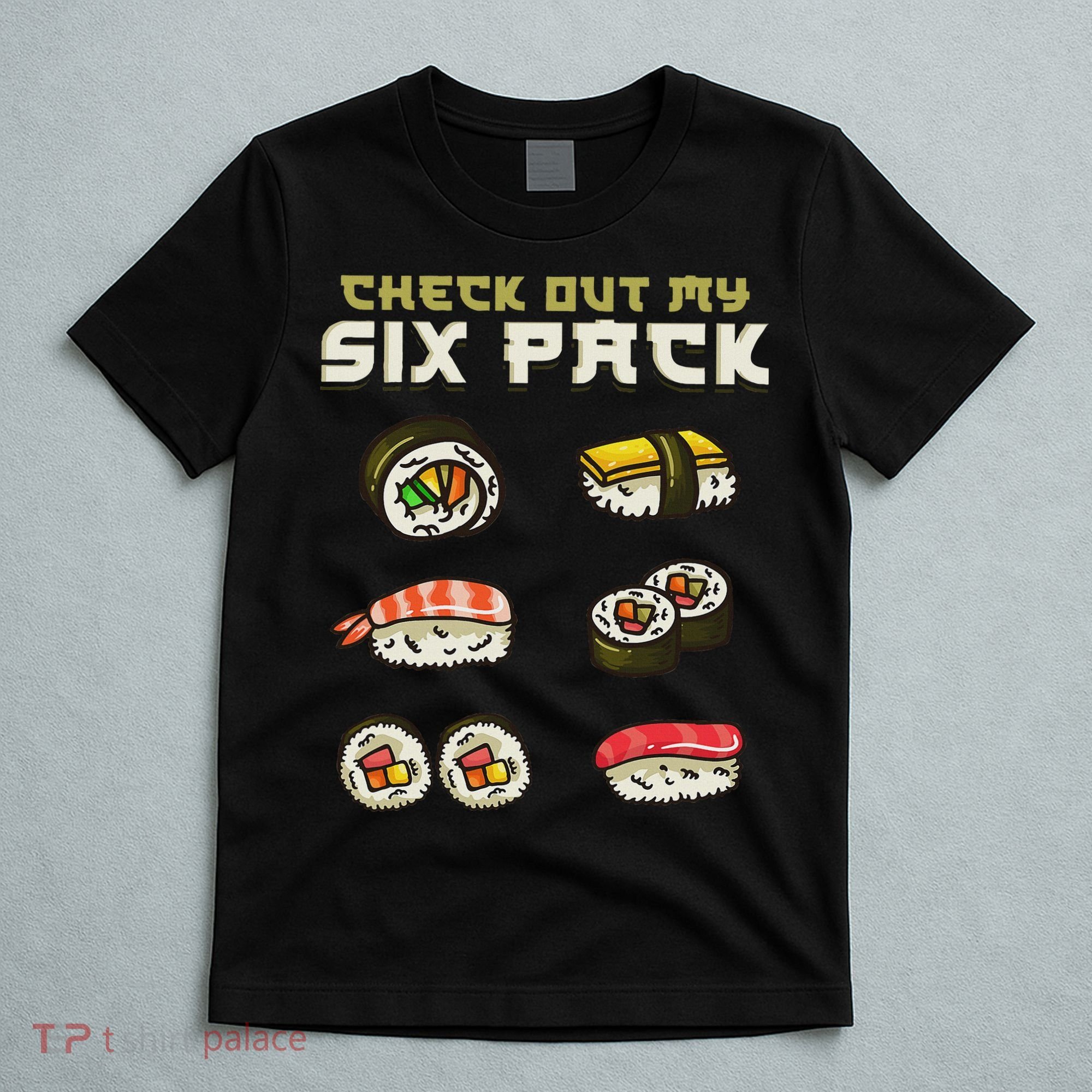 Sushi Japanese Gym T-Shirt