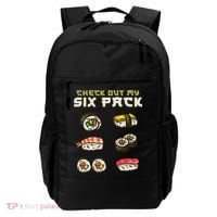 Sushi Japanese Gym Backpack thumb 0