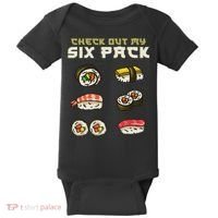 Sushi Japanese Gym Baby Bodysuit thumb 0