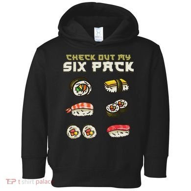 Sushi Japanese Gym Toddler Hoodie