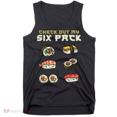 Sushi Japanese Gym Tank Top