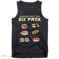 Sushi Japanese Gym Tank Top thumb 0