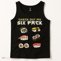 Sushi Japanese Gym Tank Top thumb 2